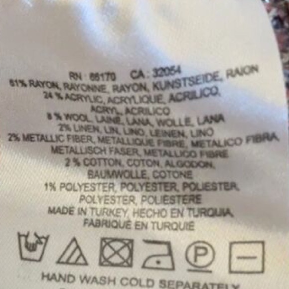 Anthropologie Embroidered Crane Cardigan NWOT - Picture 14 of 14